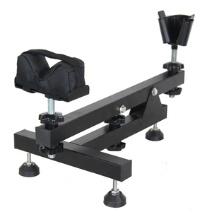 Vente en extérieur 6ft Metal <span class=keywords><strong>Death</strong></span> Grip Réglable en fibre de carbone Ball Shooting Rest Tabouret de chasse Trépied pour pistolet - Product Image 1