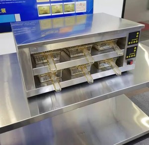 Chauffe-burgers, tartes aux œufs et poulet frit professionnel Shineho en acier inoxydable, 1/2/3/4 niveaux, pour restaurants (type McDonald's) - Product Image 3