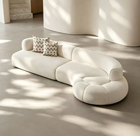 Canapé modulaire Chesterfield inclinable de style italien, design moderne, grand canapé pour appartement, salon, bureau à domicile, villa