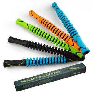 ไม้กดจุดนวดแบบพกพาสำหรับขายส่ง แข็งแรง ทนทาน ใช้งานสะดวก อุปกรณ์โยคะสำหรับนักกีฬา เสริมสร้างความแข็งแรงของแขน น่อง และกล้ามเนื้อหลังขา - Product Image 6