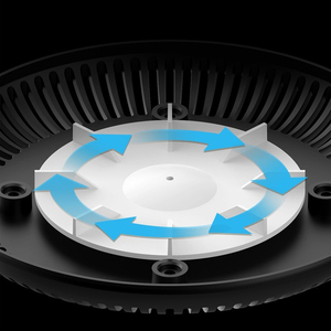 Cendrier électrique portable sans fumée purificateur d'air taille de poche pour la fumée secondaire pour Halloween Graduation Pâques Thanksgiving - Product Image 3