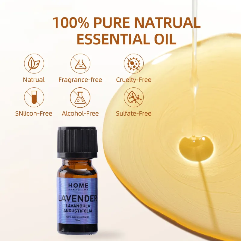 Minyak esensial alami Perawatan Rambut & kulit pijat 100% sempurna untuk Diffuser untuk isi ulang minyak Diffuser & semprotan ruang penyegar udara