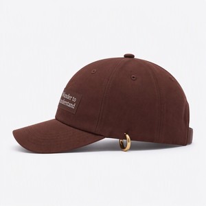 Casquette de baseball en jean à 6 panneaux avec logo personnalisé T&L, en coton velours lavé vintage, style ethnique, ajustable et incurvée, vente en gros - Product Image 3