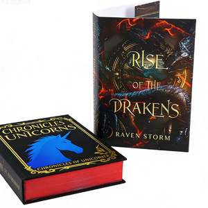 Stampa professionale di <span class=keywords><strong>libri</strong></span> personalizzati con copertina rigida con bordi spruzzati stampa romanzo per la lettura e la raccolta - Product Image 3