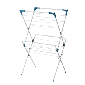 Stendibiancheria Pieghevole in Metallo Espandibile, Supporto per Asciugare Vestiti in Acciaio, Vendita Calda - Product Image 4