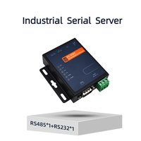 Servidor de puerta de enlace serie RS232 RS485, MCU de doble núcleo de 240MHz, Ethernet 10/100Mbps, amplio voltaje, Modbus MQTT IoT, convertidor con doble watchdog