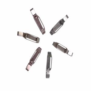 Correa de reloj Xiaomi Mi Band 3 4 de malla milanesa con hebilla metálica en negro, plateado, oro rosa y oro rosa. - Product Image 1
