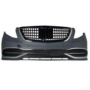 Mercedes <span class=keywords><strong>Clase</strong></span> <span class=keywords><strong>V</strong></span> Vito V260 W447 actualización a W222 <span class=keywords><strong>Maybach</strong></span> S680 estilo Look Body Kit delantero trasero Bunmper Grille Kit de conversión - Product Image 2