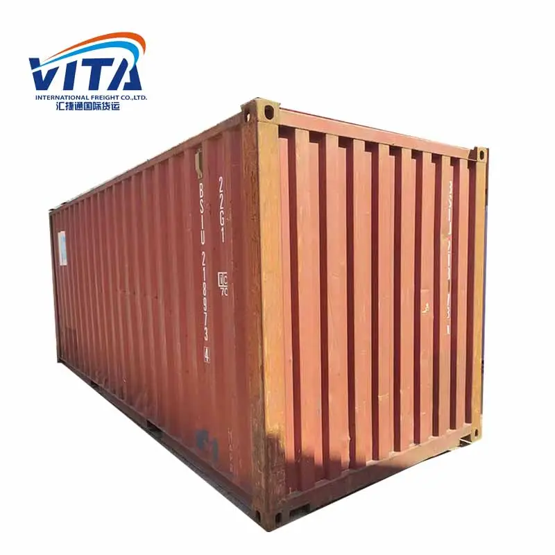 Частный агент из Китая в Италию Доставка 20 футов 40 футов Lcl Fcl из Китая в США транспортировочный контейнер