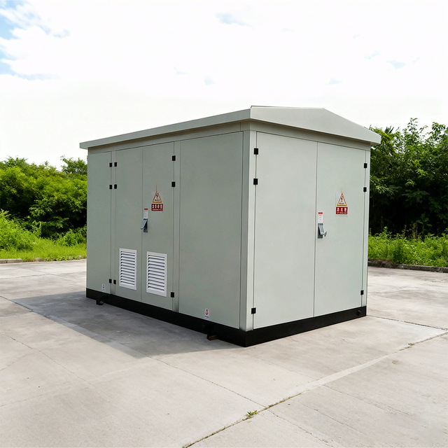 Prefabricated Substation Box-Type Substation Input 12kv Output 480/400v/380v/220v/110v Compact Substation