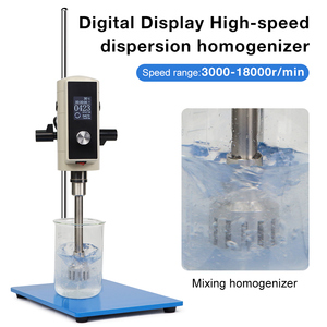 Agitador con Pantalla Digital LCD para Laboratorio, Equipo Emulsionante, Control de Alta Velocidad, Temporización, Cosméticos para Alimentos, Uso en Laboratorio, Novedad - Product Image 5