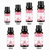 Huile Essentielle de Lotus 100% Pure et Naturelle Pressée à Froid 10ml Marque Blanche pour Méditation, Yoga, Diffuseur, Parfum et SPA