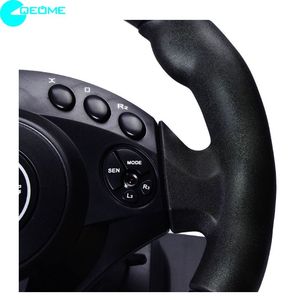 Volante de Carreras Programable con Rotación de 270 Grados, Motor de Vibración, Palanca de Cambios Programable y <span class=keywords><strong>Freno</strong></span> de <span class=keywords><strong>Mano</strong></span> para Videojuegos - Product Image 4