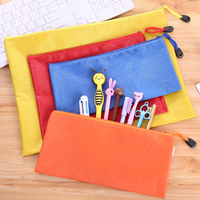 Carpeta de Almacenamiento con Cierre, Impermeable, de Poliéster con Diseño de Panal, Tamaños A4/B5/A5/A6, Colores en Stock, MOQ 50 Piezas, Venta al Por Mayor, Personalizable OEM