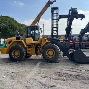Germany original Used Volvo 5ton Wheeled Loader with <b>bucket</b> front 4WD <b>small</b> loader easy maintenance L105 good sale - Product Image 1