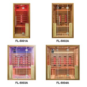 Sauna casera para <span class=keywords><strong>2</strong></span> personas infrarroja de luz roja de calor seco interior - Product Image 2