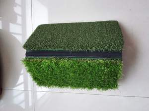 25X16 मिनी Foldable गोल्फ 3-में-1 ड्राइविंग, छिल, मार, स्विंग और डालने गोल्फ अभ्यास और प्रशिक्षण कृत्रिम मैदान चटाई - Product Image 6