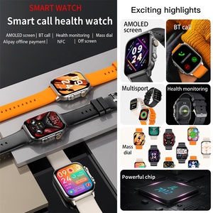 HK95 Smart Watch AMOLED 1.95 Inch 410*502 HD Screen AI Voice Assistant BT Call Sports Fitness Tracker Bracelet Smart Watch - Product Image 2