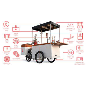 รถเข็นขายไอศกรีม Freshnow สำหรับขาย/รถเข็นขายไอศกรีมแบบม้วน - Product Image 4