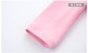 Neonato Essentials 100% cotone Plain Girl Clothes 6-12 <span class=keywords><strong>mesi</strong></span> tuta a maniche corte lavorata a maglia pagliaccetto del bambino - Product Image 2