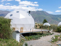 Offre Spéciale tente dôme moderne de luxe en PVC Igloo Tente de villégiature de glamping de haute qualité en aluminium imperméable personnalisé pour hôtel extérieur