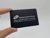 CR80 imprimante uv en acier inoxydable métal noir mat cadeau adhésion cartes de luxe en métal cartes de visite en métal