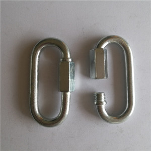 אריזה להתאמה אישית שרשרת קישורי מהיר נירוסטה מיוצרים עם חומר סגסוגת מגולוון מצופה אבץ - Product Image 3