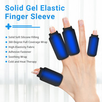Manchons de protection pour doigts en gel réutilisables, compresse froide tendance 2026 pour blessures et arthrite, protection intermédiaire