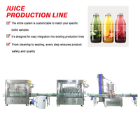 Unité de remplissage, scellage et étiquetage automatique de jus et de boissons liquides à très haut rendement, machine de remplissage de jus intelligente de haute précision