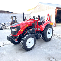 Harga Traktor Cina 4x4 Pertanian 50hp 60hp 80hp 90hp 100hp 120hp 140hp 4wd Traktor Mini Diesel Cina Kecil untuk Pertanian