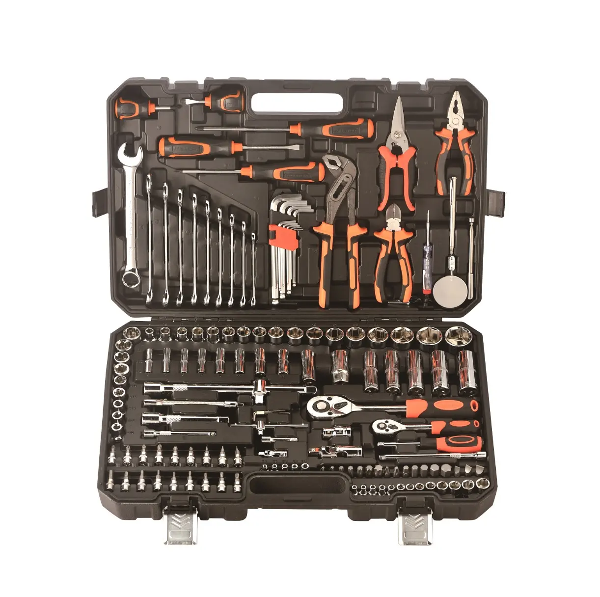 Ensemble d'outils de réparation automobile clé à douille tournevis hexagonal kit de pinces kit de boîte à outils matériel multifonctionnel
