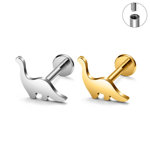 Pendientes <span class=keywords><strong>de</strong></span> Titanio G23 <span class=keywords><strong>de</strong></span> 16G, Variedad <span class=keywords><strong>de</strong></span> Formas, Estilo Animal, para Tragus, Cartílago, Hélix, Lóbulo, Joyería <span class=keywords><strong>de</strong></span> Moda para Piercing - Product Image 3