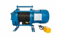 Treuil électrique de câble métallique d'alimentation d'usine capacité unique de 500-1000kg pour le câble de Construction de mine de ferme de palan de panneau de cloison sèche nouveau