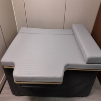 Matelas de couchage manuel extensible de luxe pour cabine de camion, ignifuge PVC de niveau 1, rétractable, accessoires intérieurs de voiture pour conducteur