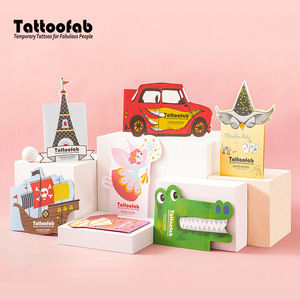 สติ๊กเกอร์สักลายชั่วคราวสำหรับเด็ก ลายการ์ตูนน่ารัก กันน้ำ ปลอดภัย ไม่เป็นพิษ สำหรับเด็กทารกและเด็กผู้หญิง - Product Image 3