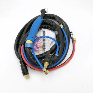 Complete 4M 13 Feet With Dinse 35-50 Connector Water and Electricity Seperate WP-18 WP 18 Water Cooled Tig Welding Torch