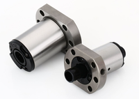Vis à billes en acier S55C de 12 mm, 16 mm, 20 mm, 25 mm, 32 mm, 40 mm, 50 mm avec écrou, pièces de rechange essentielles pour machines d'automatisation CNC