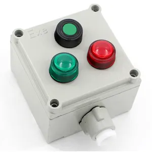 High Quality LA53-220V 10A Flame-Proof Push Button Explosion Proof Switch Three Push Button