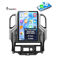 Radio para Auto Podofo de 14.1'' con Android, 8 Núcleos, 4+64G para Chevrolet Silverado 2019-2023, CarPlay/Android Auto Inalámbrico, IPS, WiFi, Venta al Por Mayor
