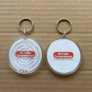 Llavero de laberinto personalizado, llavero laberinto, juego de rompecabezas, mini diversión, diseño intrincado - Product Image 3