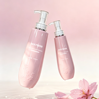 Bouteille de conditionneur pour animaux de compagnie 500ml 1000ml Forme ovale pour usage en salon avec pompe à verrouillage