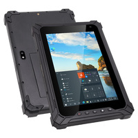Tablette robuste industrielle WinPad W88 8 pouces IP65 4G LTE avec Windows 10 ou Ubuntu OS Intel N5100