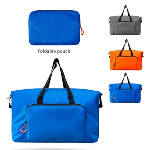 2025 Wholesale Fashion Waterproof Zipper Large Capacity <b>Light</b> <b>Weight</b> Travel Duffle Bag Custom Logo Foldable <b>Luggage</b> Storage - Product Image 1
