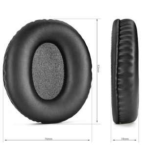 For Audio Technica ANC500BT 700BT 900BT ANC500BT ANC700BT Earpads Premium Protein Leather Ear <b>Pad</b> <b>Cushions</b> Bulk Price - Product Image 3