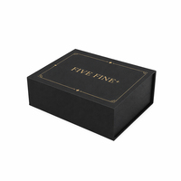 Ensemble d'ouvre-bouteilles magnétiques de luxe avec logo personnalisé, boîte-cadeau en carton rigide, accessoires pour le vin, boîte d'emballage avec insert en EVA
