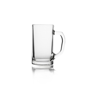 Set di 6 Bicchieri da Birra Excelsa Amburgo in Vetro Trasparente 13x15x8.5 Cm - Product Image 1