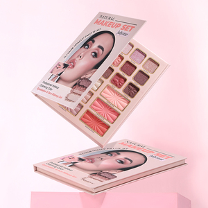 Paleta <span class=keywords><strong>de</strong></span> <span class=keywords><strong>Maquillaje</strong></span> Multifuncional Todo en Uno, 18 Colores Mate con Brillo Fino, Tonos Naturales <span class=keywords><strong>para</strong></span> Rostro, Ojos y Rubor - Product Image 6