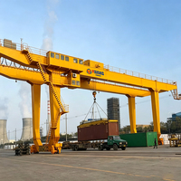 Grue portique RMG pour entrepôt de stockage de conteneurs, équipement de manutention multimodale