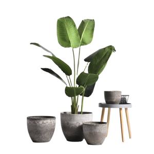 Yicai-maceta gruesa y creativa <span class=keywords><strong>de</strong></span> plástico para jardinería, maceta nórdica sencilla <span class=keywords><strong>de</strong></span> plástico con <span class=keywords><strong>piedra</strong></span> <span class=keywords><strong>de</strong></span> imitación <span class=keywords><strong>de</strong></span> resina Pp ambiental, para mesa <span class=keywords><strong>de</strong></span> carne - Product Image 2