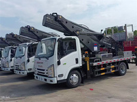 Yeni Otomatik JMC Havadan Çalışma Aracı 4X2 Hafif Kamyon 25-30 Metre Dizel 4.5 Ton Kepçeli Çalışma Aracı Düşük Fiyat